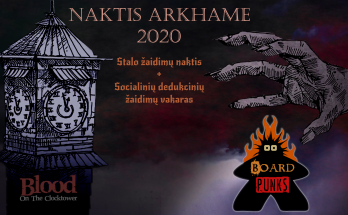 Naktis Arkhame 2020